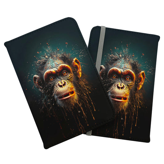 Splashart Monkey Face Passport Cover