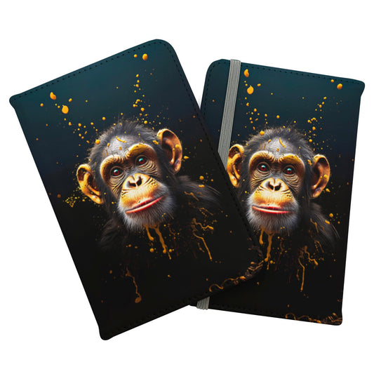 Splashart Cheeky Chimp Face Passport Cover