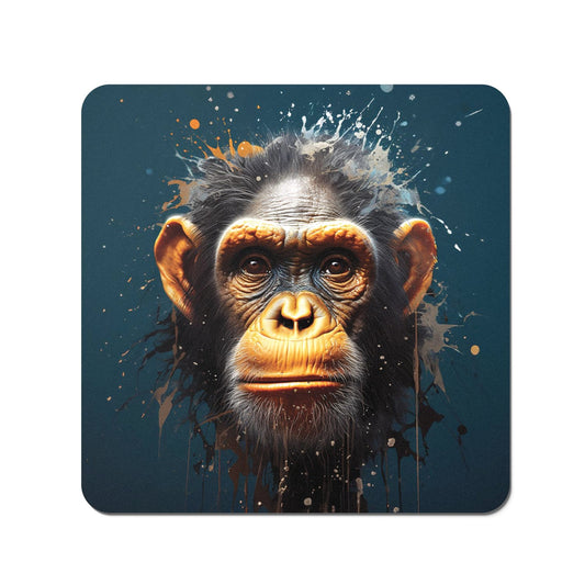 Splashart Realistic Monkey Face Coasters