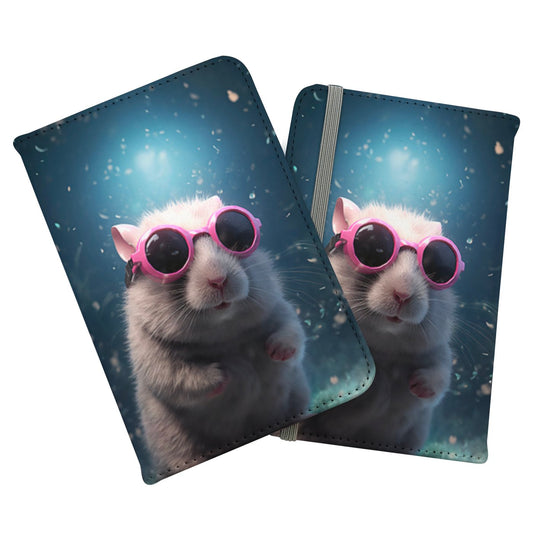 Splashart DoorMouse with Pink Glasses Passport Cover