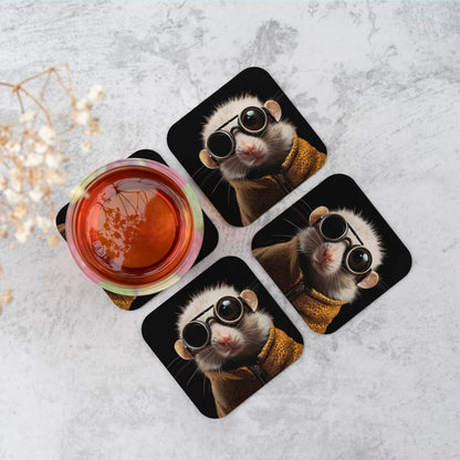 Realistic Doormouse Coasters