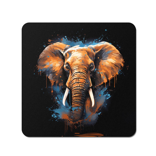 Splashart Elephant Blue Coasters