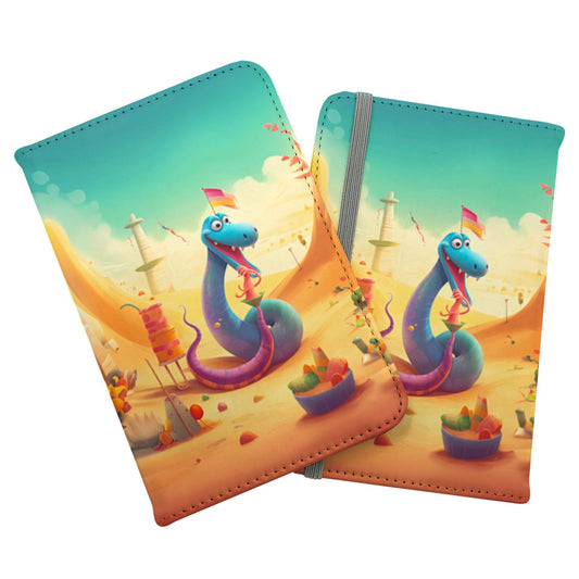 Snake On A Beach Holiday Passport Cover