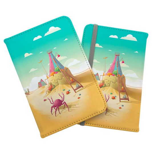 Crab On A Beach Holiday Passport Cover