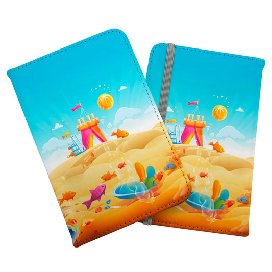 Fishes On A Beach Holiday Passport Cover