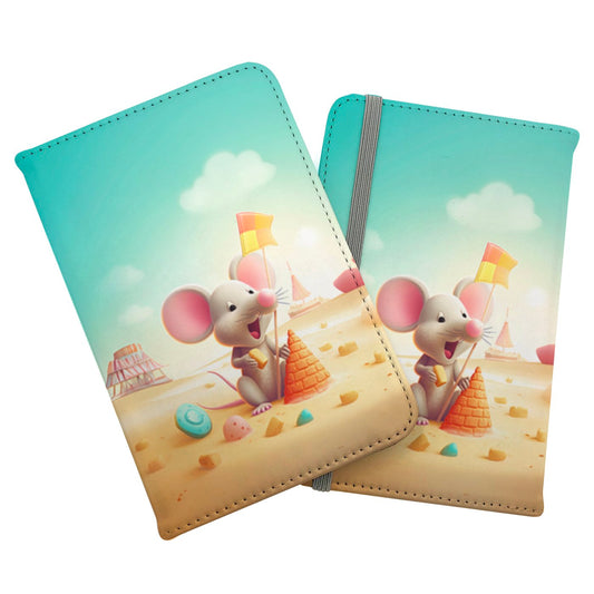 A Mouse On A Beach Holiday Passport Cover