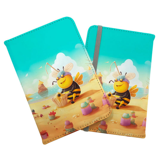 Bumblebee On A Beach Holiday Passport Cover