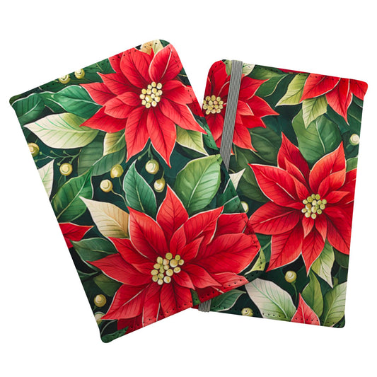 Poinsetta Watercolour Passport Cover