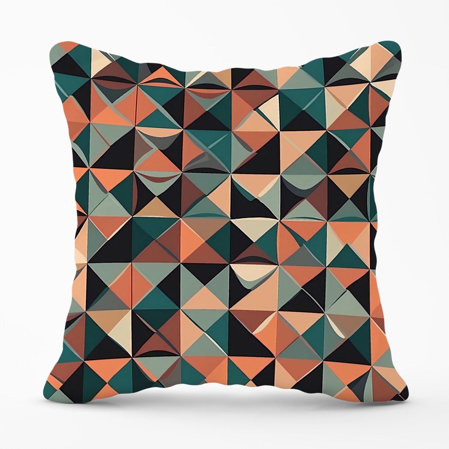 Geometric Print Pattern Outdoor Cushion