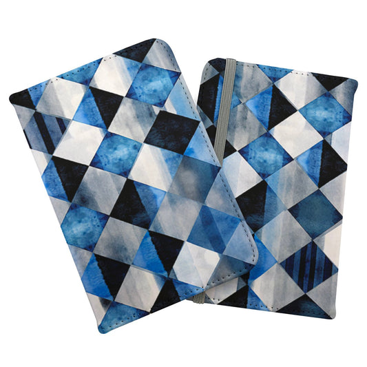 Square Checkered Pattern Passport Cover