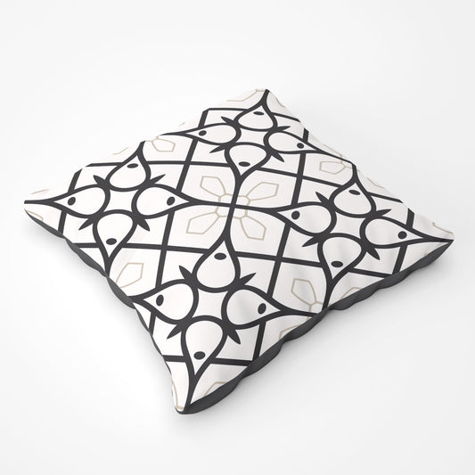 Arabic Style Pattern Floor Cushion