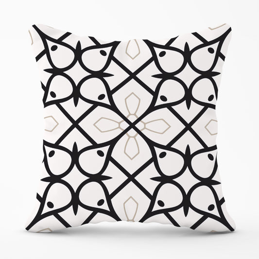 Arabic Style Pattern Outdoor Cushion