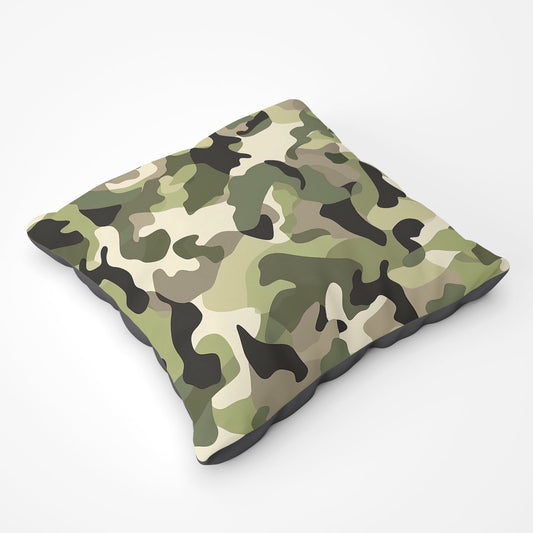 Camouflage Design Floor Cushion