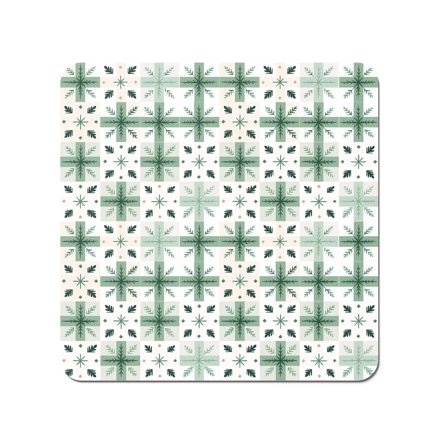 Christmas Quilting Squares Coasters