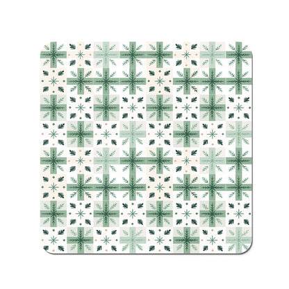 Christmas Quilting Squares Coasters