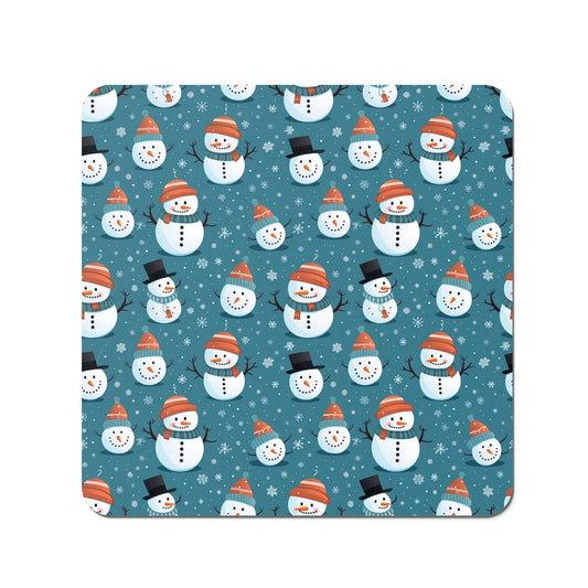 Jolly Christmas Snowmen Coasters