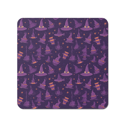 Witch Hats And Broomsticks Coasters